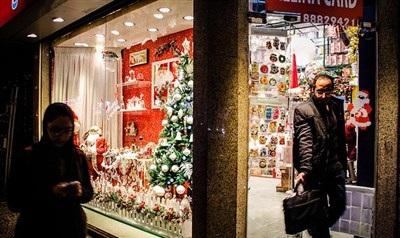 عکس/ خرید سال نو میلادی در تهران 