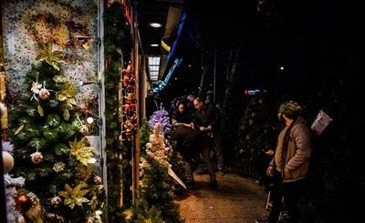 عکس/ خرید سال نو میلادی در تهران 