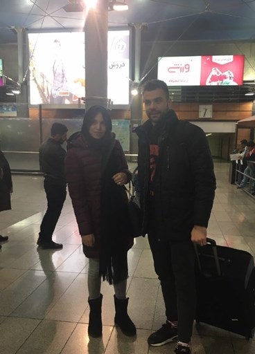  عکس/رادوشوویچ و همسرش در تهران 