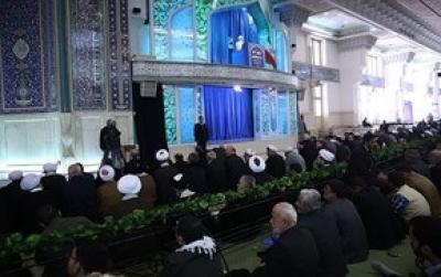 عکس/ نماز جمعه دهم تهران به امامت آیت‌الله موحدی‌کرمانی