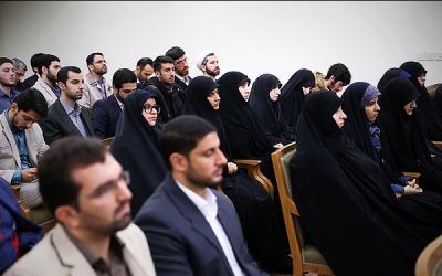 عکس/ دیدار جمعی از نخبگان با رهبر معظم انقلاب