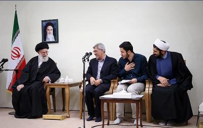عکس/ دیدار جمعی از نخبگان با رهبر معظم انقلاب