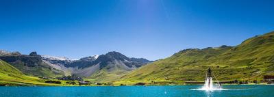 عکس/ زیباترین منطقه ی رشته کوه های آلپ 