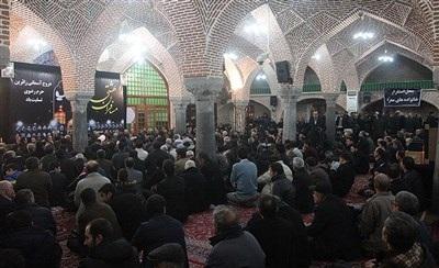 عکس/ مراسم چهلمین روز درگذشت جانباختگان حادثه قطار تبریز - مشهد  