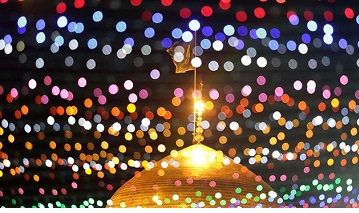 عکس/ حال و هوای شب میلاد امام حسن عسکری(ع) در حرم رضوی 