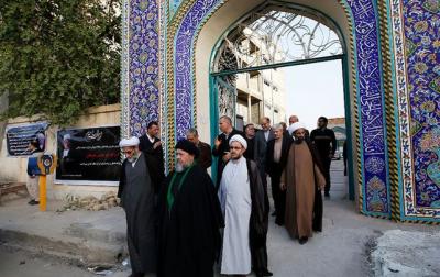 عکس/ مراسم ترحیم آیت‌الله هاشمی در کربلا 