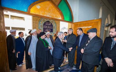 عکس/ مراسم ترحیم آیت‌الله هاشمی در کربلا 