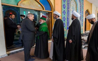 عکس/ مراسم ترحیم آیت‌الله هاشمی در کربلا 