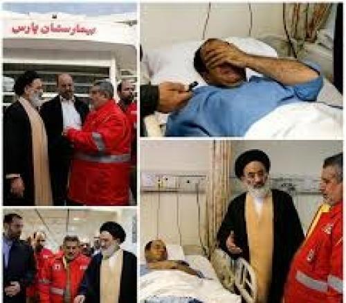 فیلم/گریه یکی از فرماندهان اتش نشانی که درحادثه پلاسکو مصدوم شد