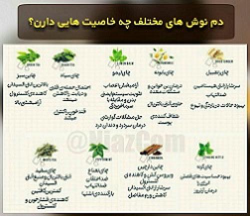 دم نوش های مختلف چه خاصیتی دارند؟+عکس