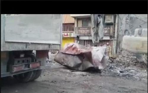 فیلم/تانکر گازوئیل کشف شده ازحادثه پلاسکو