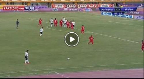 فیلم/ صبا 0 - 2 پرسپولیس؛ چیپ رضائیان 