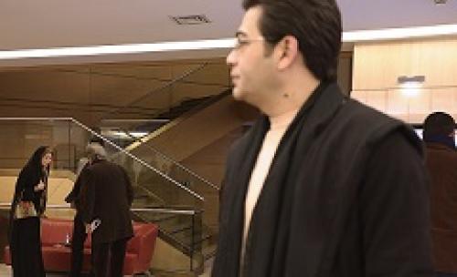 فرزاد حسنی و آزاده نامداری در کاخ رسانه+عکس