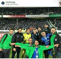 عکس/ پست بازیکن جنجالی بعد از صعود استقلال 