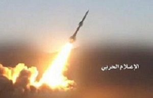 شلیک موشک توسط ارتش یمن به مواضع سعودی ها