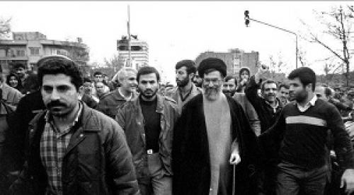 عکس/رهبرمعظم انقلاب در راهپیمایی 22 بهمن 
