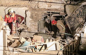 عکس/انفجار مرگبار سه خانه در پایتخت 