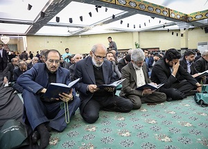 عکس/ مراسم بزرگداشت والده سردار نقدی 