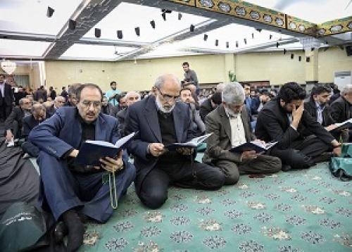 عکس/ مراسم بزرگداشت والده سردار نقدی 