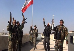 آزادسازی تادف در حومه حلب 