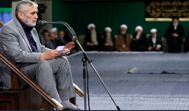فیلم/ مرثیه‌سرایی حاج منصور ارضی در محضر رهبر انقلاب