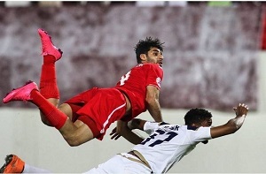 عکس/ پرواز تماشایی فرشته نجات پرسپولیس 