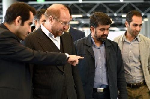 بازدید قالیباف از پروژه باغ کتاب تهران