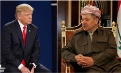 گفتگوی تلفنی ترامپ و مسعود بارزانی 