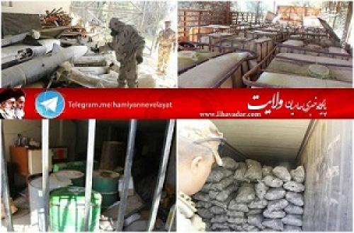 عکس/ کشف انبار مواد شیمیایی داعش در موصل