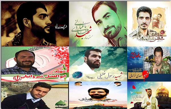 فدائیان راه زینبیون (س) که در سال جاری،بی توقع در راه دفاع از حرم بی بی زینب شربت شهادت را سرکشیدند/ جای خالی این شهدا با هیچ چیز پر نمی شود!+مداحی