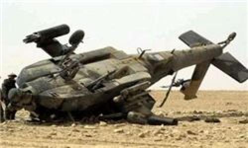  سقوط بالگرد آپاچی ائتلاف عربی در یمن