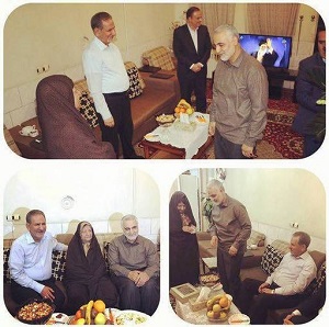 عکس/ دیدار نوروزی حاج قاسم با مادران شهدا