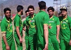بازداشت تیم کریکت کشمیر