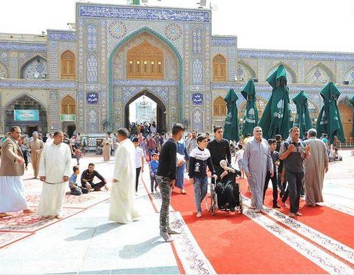 عکس/ کاظمین در روز ولادت امام جواد(ع)