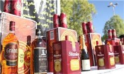 کشف و ضبط یک محموله بزرگ مشروبات الکلی