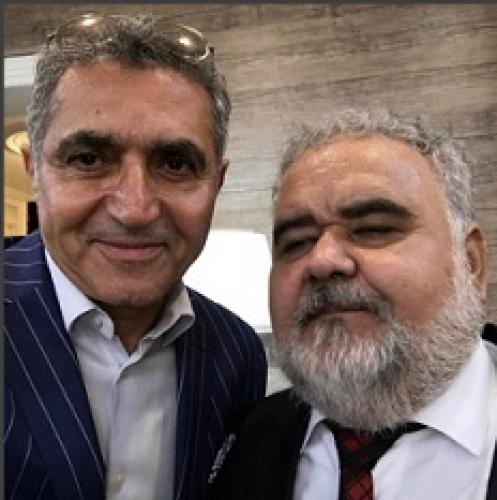 خواننده پاپ در مراسم عروسی دختر اکبر عبدی