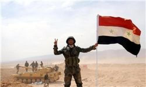 پیشروی  ارتش سوریه در تدمر