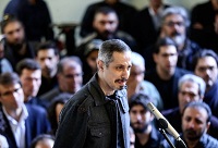 عکس/اشک جواد رضویان دروداع باعارف لرستانی