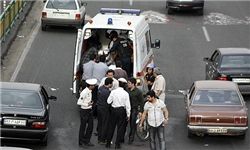 مرگ راننده پژو در تصادف بزرگراه امام علی (ع)