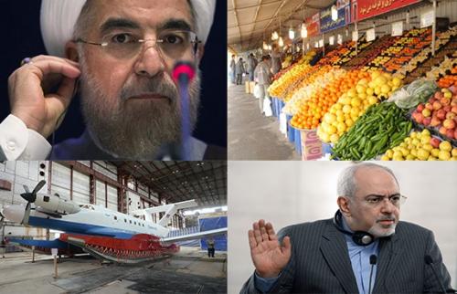 از تاکید ظریف بر جهان علیه خشونت و افراط‌ گرایی تا وعده‌های اقتصادی و رئیسی ۲ رقیب جدی روحانی در انتخابات/ ایران از روسیه هواپیمای «اوریون- 20» می‌خرد