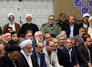 عکس/ قالیباف در دیدار امروز رهبری