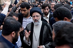 طوفان حامیان رئیسی در هرمزگان/حجت‌الاسلام رئیسی وارد هرمزگان شد