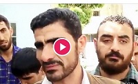 فیلم/گلایه‌های کارگر با چشمان گریان
