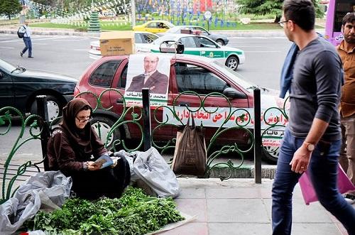 عکس/ تبلیغات خیابانی نامزدهای ریاست جمهوری