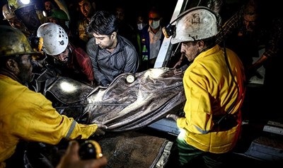 عکس/خروج پیکر ۷ معدنچی دیگر از معدن آزادشهر 