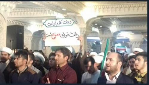 فیلم/ لحظه ورود رئیسی به مصلای اردبیل