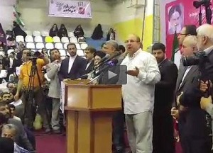 فیلم/قالیباف:حرف‌هایی می‌زنند که اگر جلوی مرغ پخته بزنید، می‌خندد