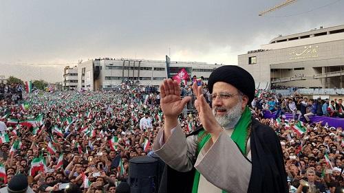 رئیسی : آقای روحانی چرا از مردم ناراحت هستید؟ چون مطالبه گر شغل هستد؟ چون از فساد اداری گله مند هستند؟! شعار مردم: رئیسی رئیسی ٢٩ ام رئیسی