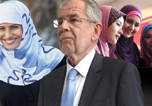  انتقاد شدید رئیس‌جمهور اتریش از طرح ممنوعیت حجاب چهره در این کشور 