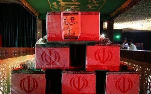 مراسم تشییع شهدای حادثه تروریستی تهران با حضور سران قوا برگزار شد 